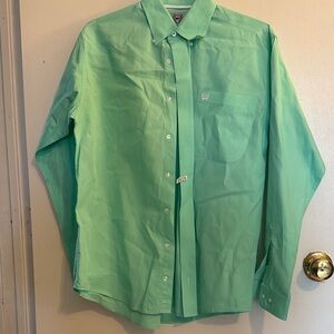Cinch Men's Mint Green Button Down Shirt